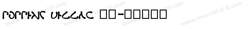 poppins middle 字体字体转换